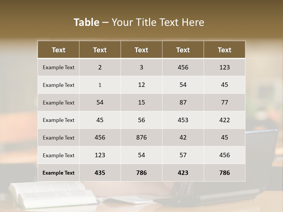 Student Smile Beautiful PowerPoint Template