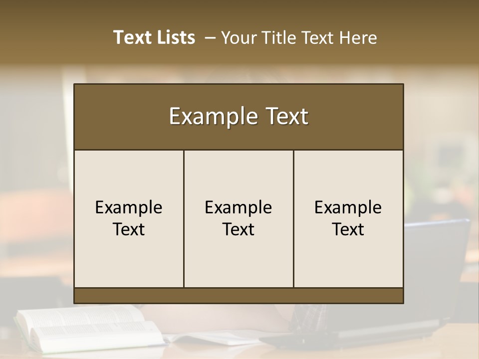 Student Smile Beautiful PowerPoint Template