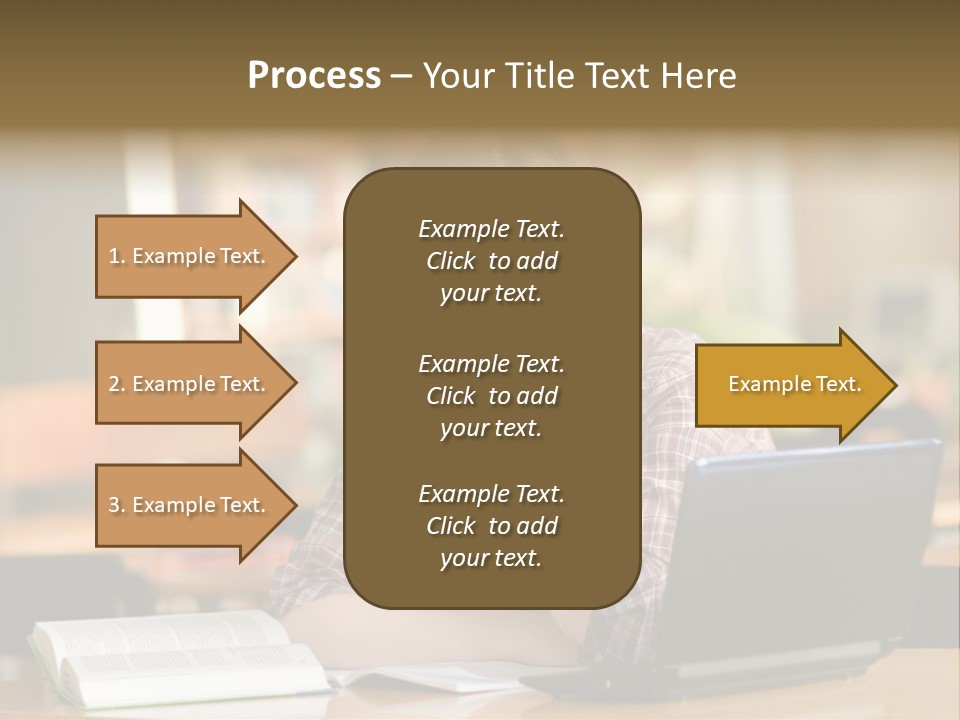 Student Smile Beautiful PowerPoint Template