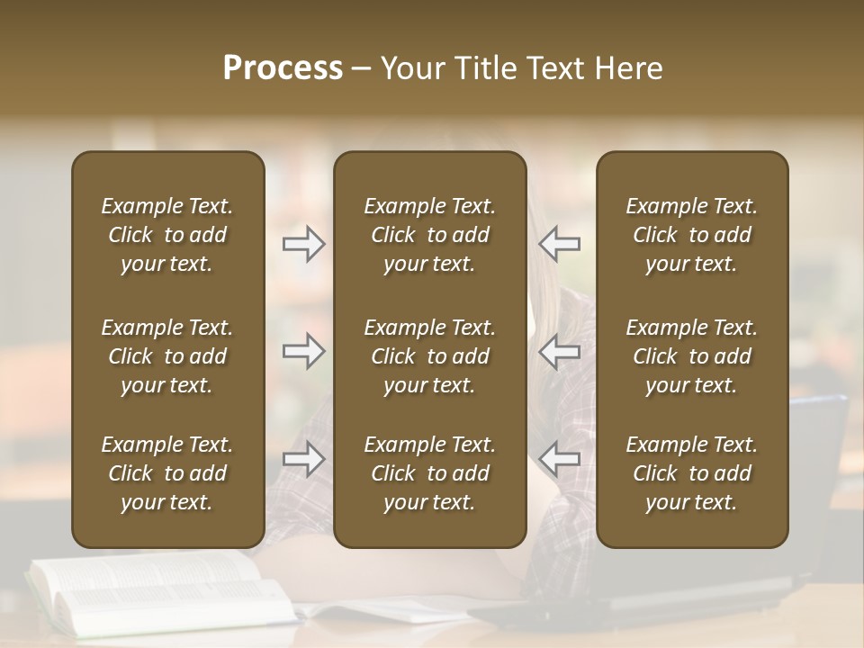 Student Smile Beautiful PowerPoint Template