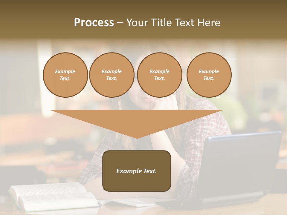 Student Smile Beautiful PowerPoint Template