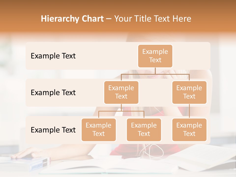 Indoors Young Beauty PowerPoint Template