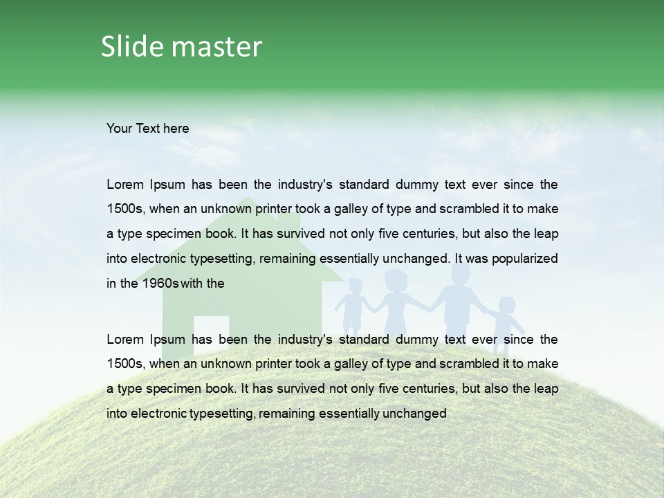 Agent Park Leaf PowerPoint Template