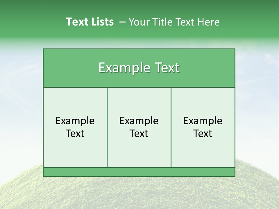 Agent Park Leaf PowerPoint Template