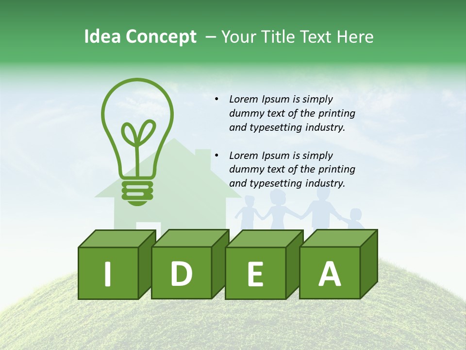 Agent Park Leaf PowerPoint Template