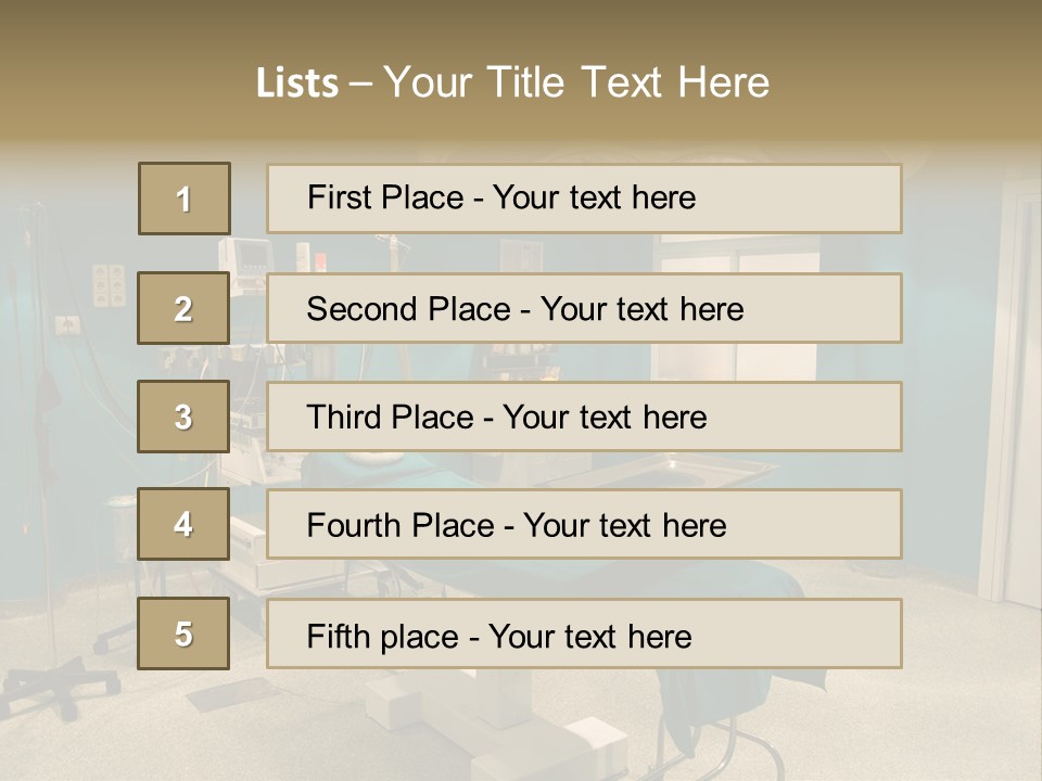 Healthy Operating Modern PowerPoint Template