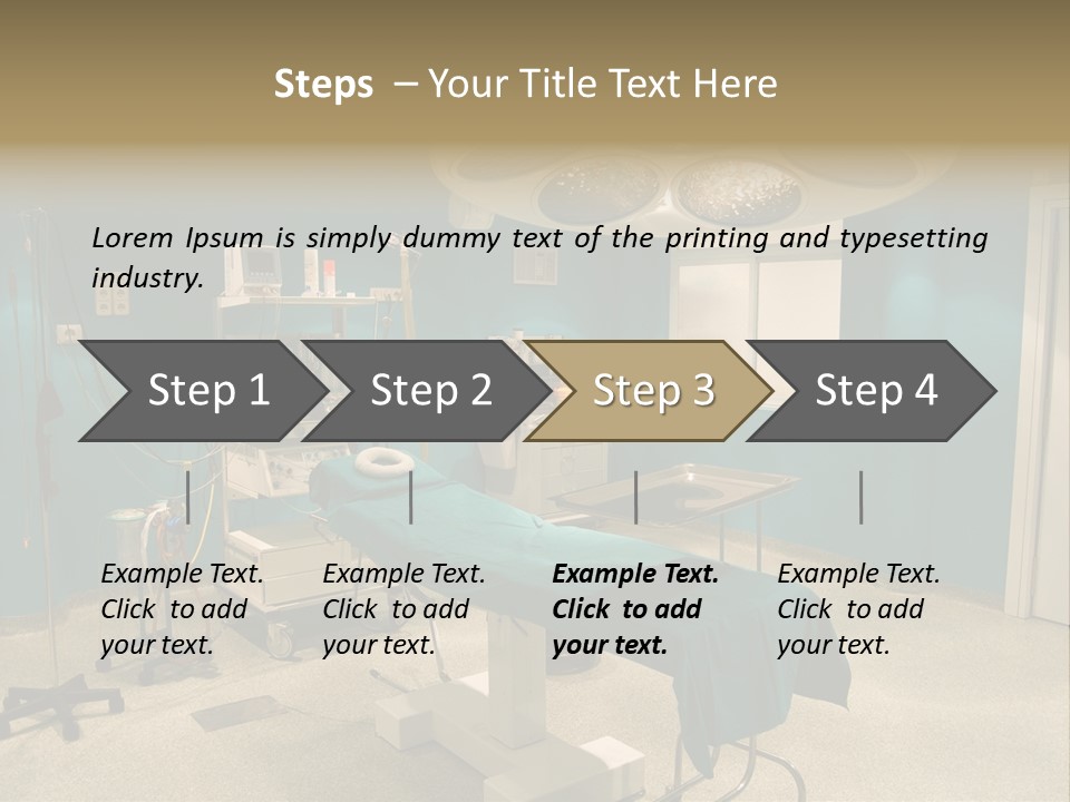 Healthy Operating Modern PowerPoint Template