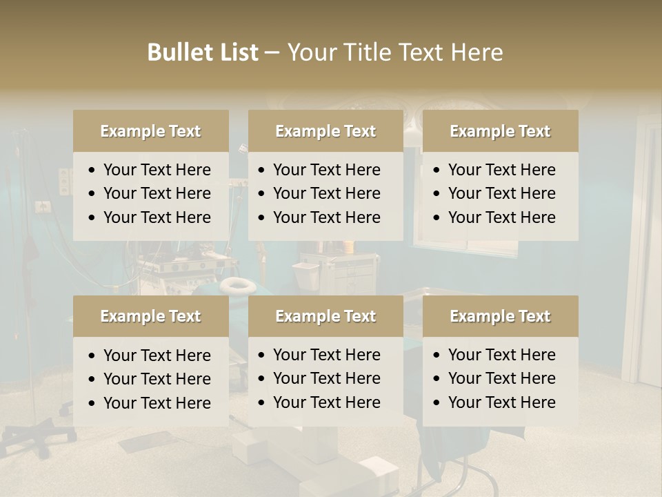 Healthy Operating Modern PowerPoint Template
