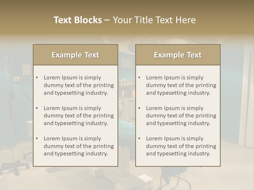 Healthy Operating Modern PowerPoint Template