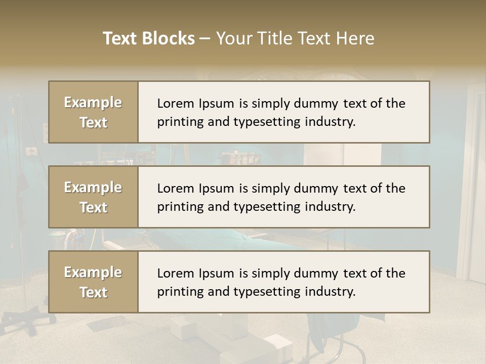 Healthy Operating Modern PowerPoint Template