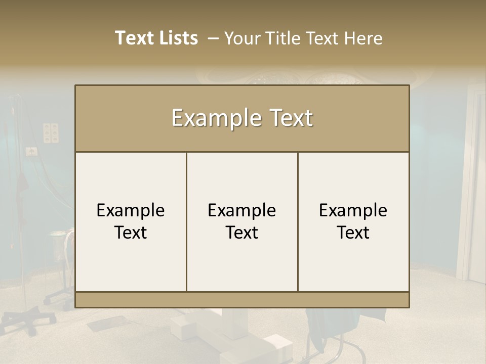 Healthy Operating Modern PowerPoint Template