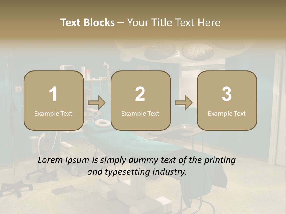 Healthy Operating Modern PowerPoint Template