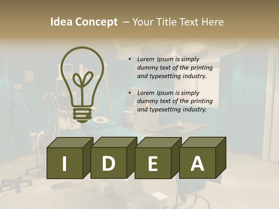 Healthy Operating Modern PowerPoint Template