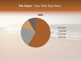 Sand Ocean Tourism PowerPoint Template