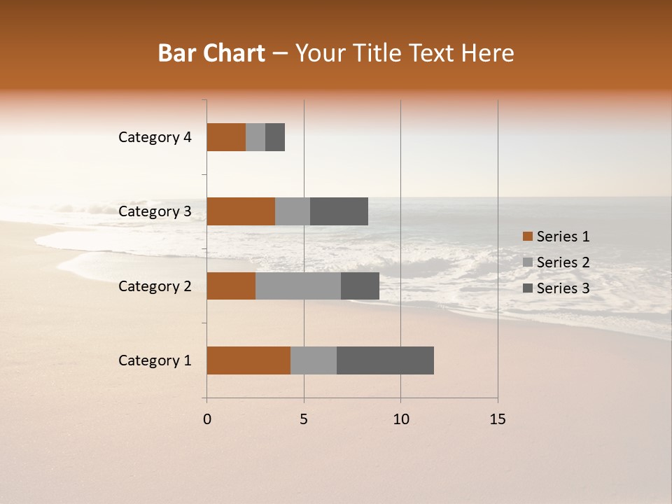 Sand Ocean Tourism PowerPoint Template