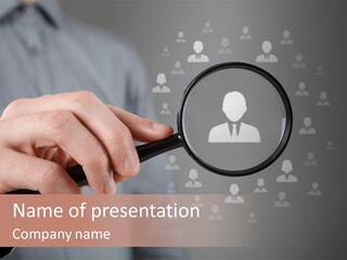 Concept Social Media Crm PowerPoint Template