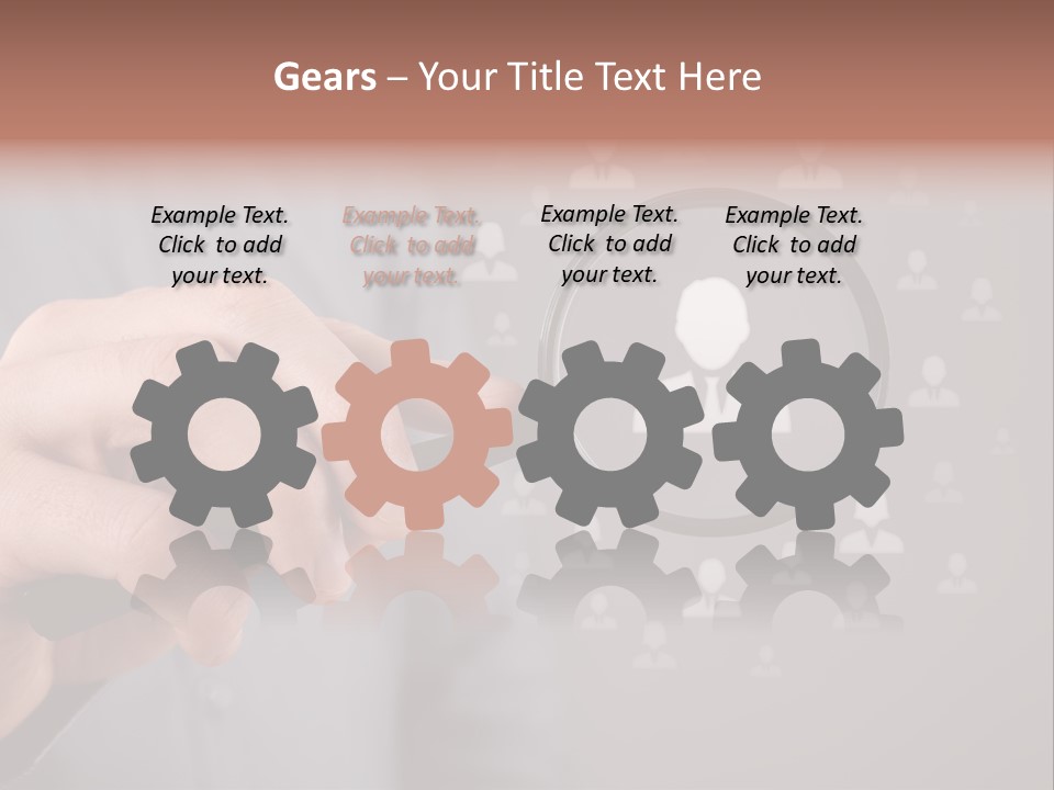 Concept Social Media Crm PowerPoint Template
