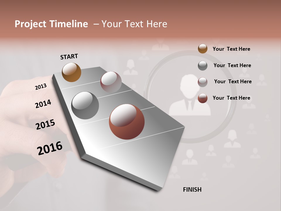 Concept Social Media Crm PowerPoint Template