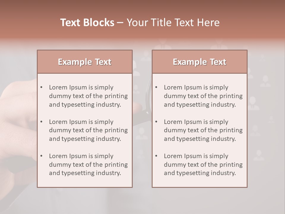 Concept Social Media Crm PowerPoint Template
