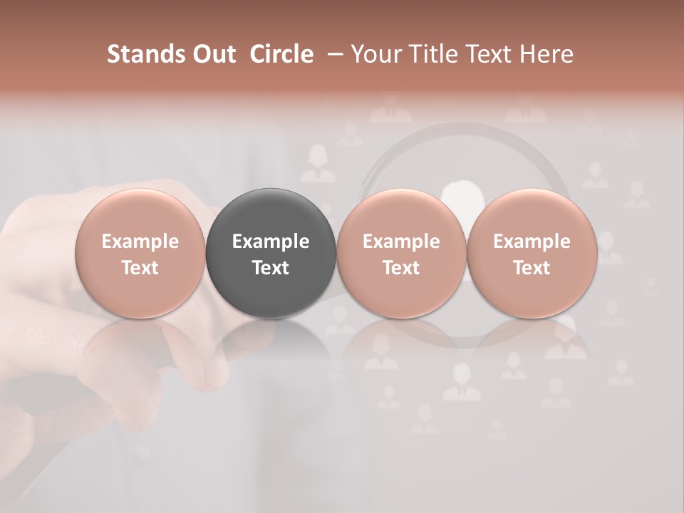 Concept Social Media Crm PowerPoint Template