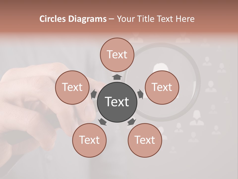 Concept Social Media Crm PowerPoint Template