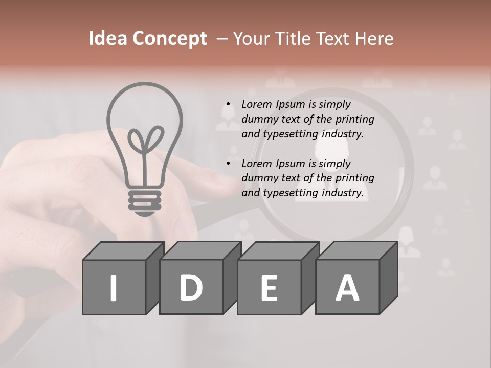 Concept Social Media Crm PowerPoint Template