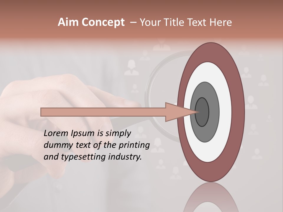 Concept Social Media Crm PowerPoint Template