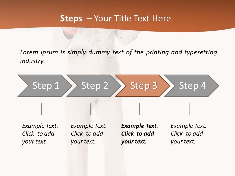 Beautiful Job People PowerPoint Template
