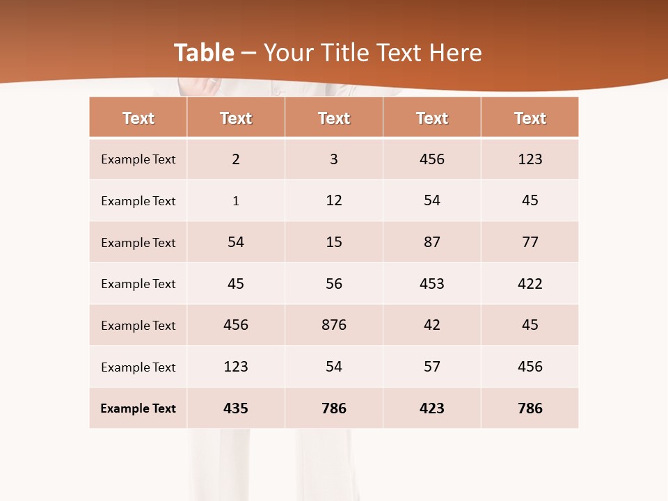 Beautiful Job People PowerPoint Template