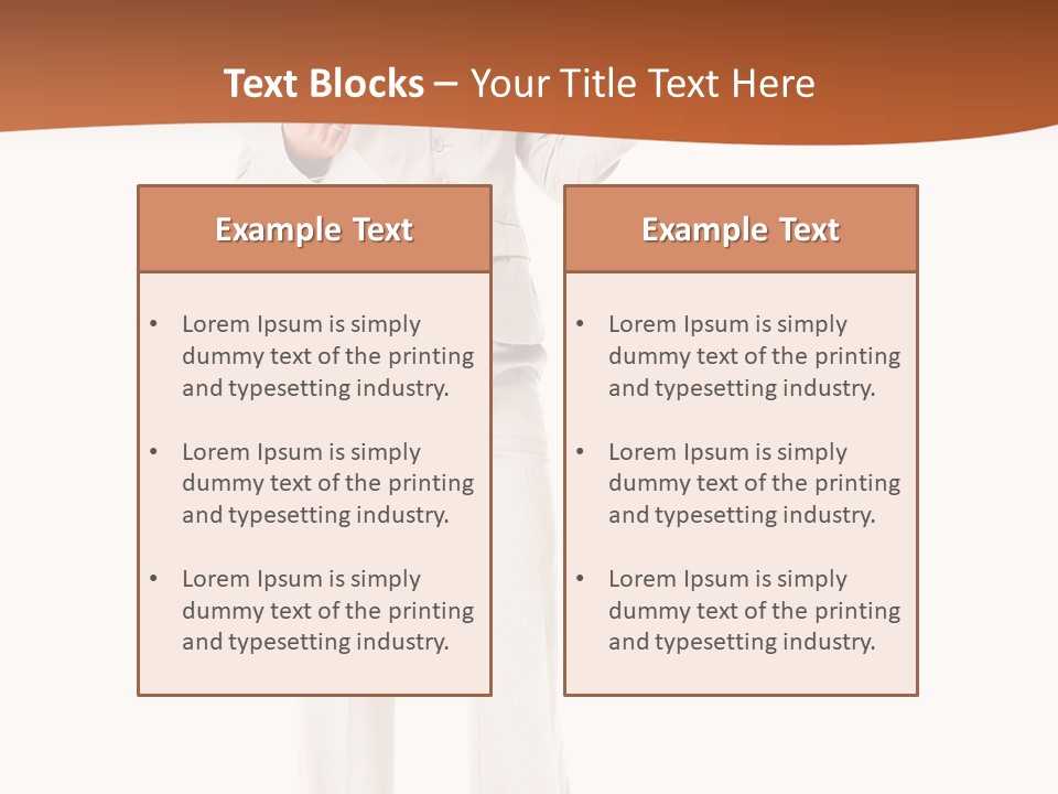 Beautiful Job People PowerPoint Template