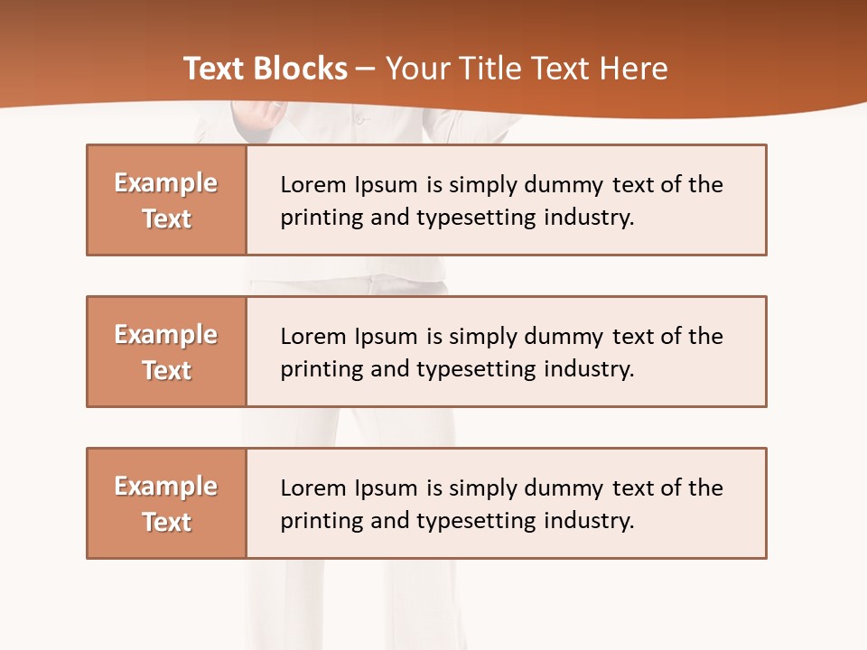 Beautiful Job People PowerPoint Template