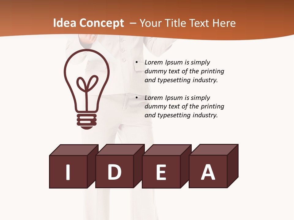 Beautiful Job People PowerPoint Template