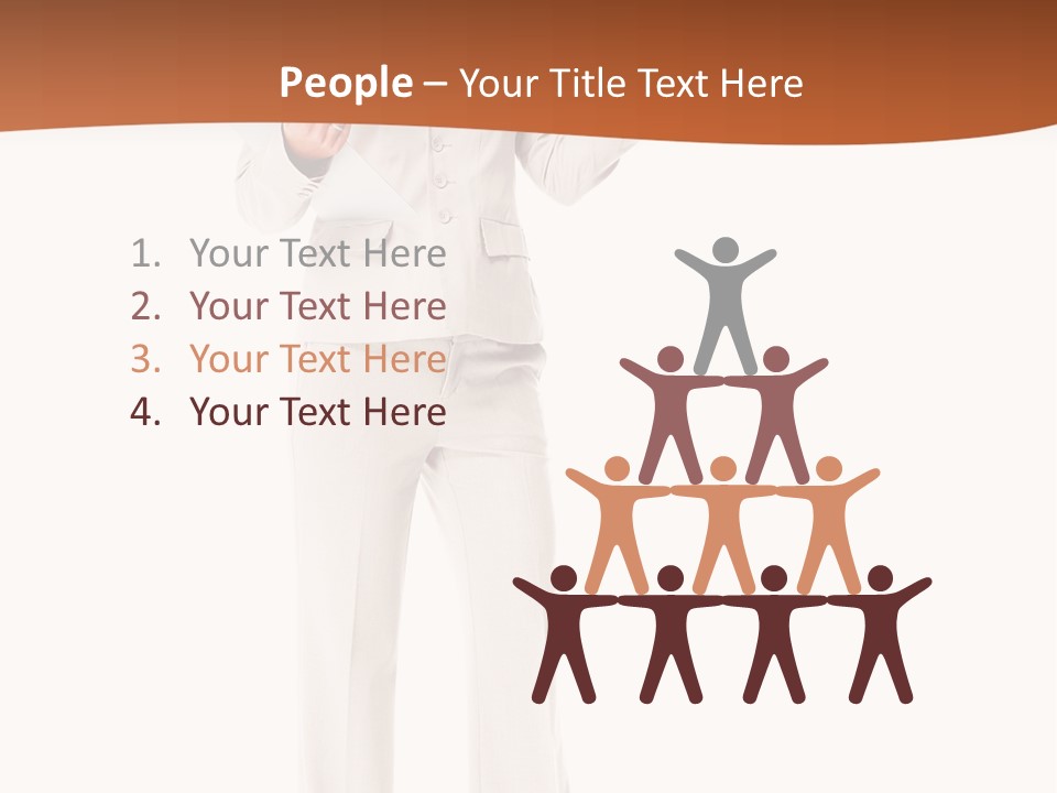 Beautiful Job People PowerPoint Template