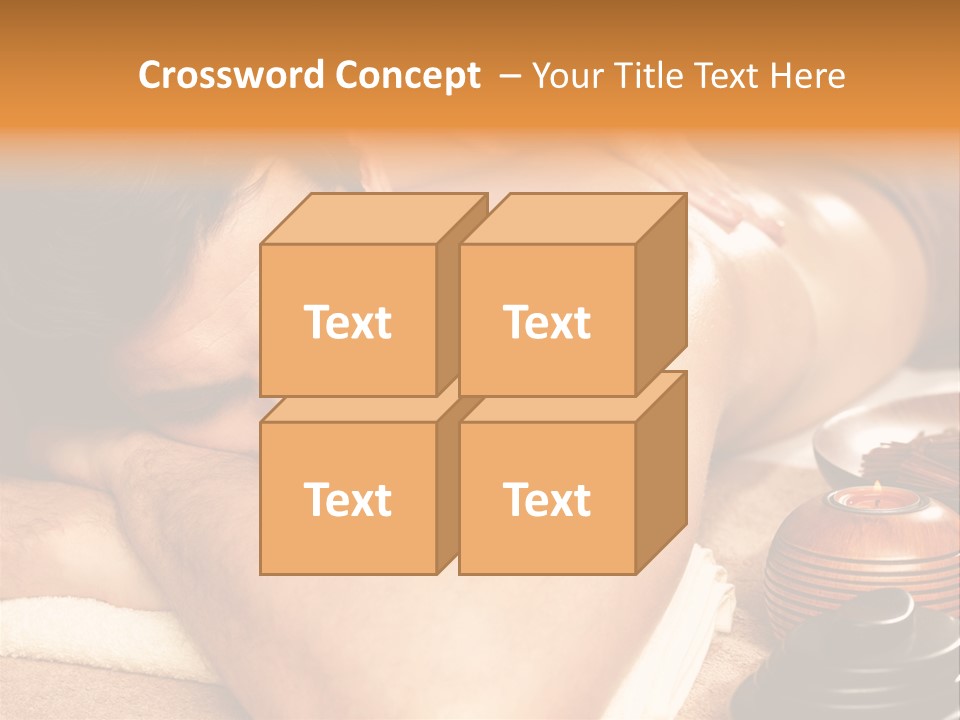 Attractive Beauty Young PowerPoint Template