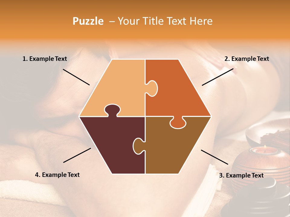 Attractive Beauty Young PowerPoint Template