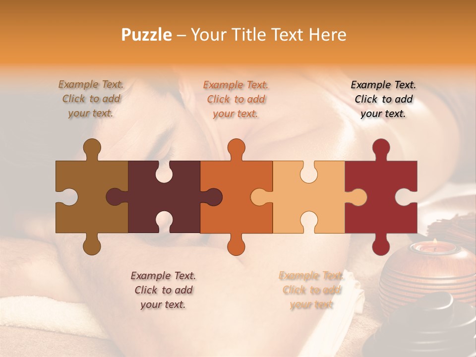 Attractive Beauty Young PowerPoint Template