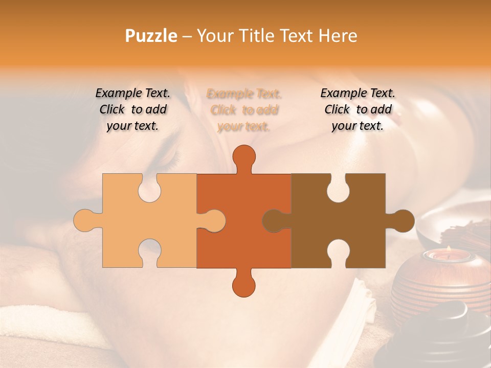 Attractive Beauty Young PowerPoint Template