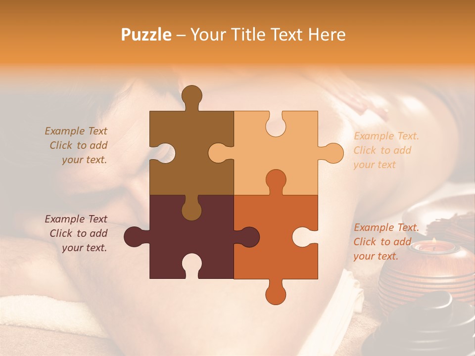 Attractive Beauty Young PowerPoint Template