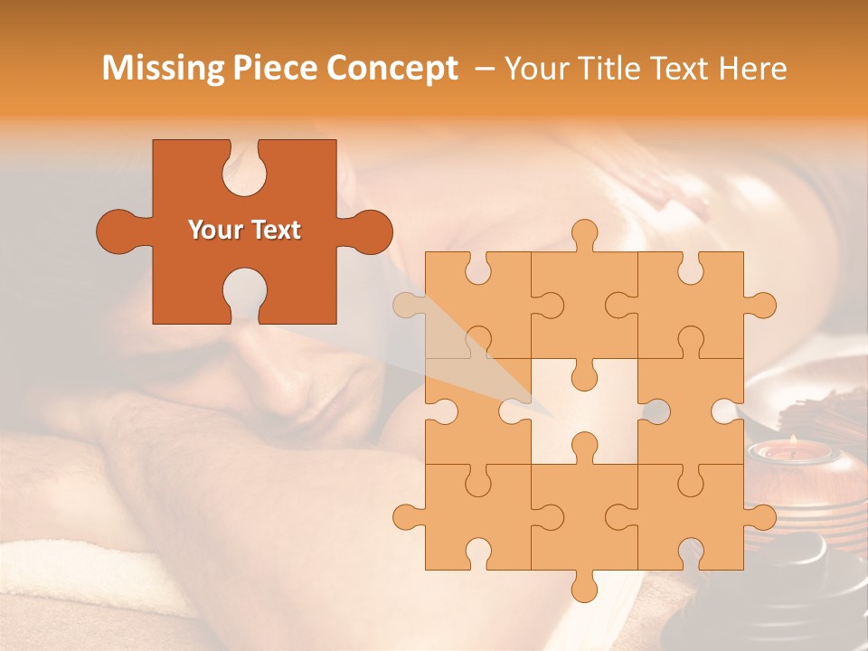 Attractive Beauty Young PowerPoint Template