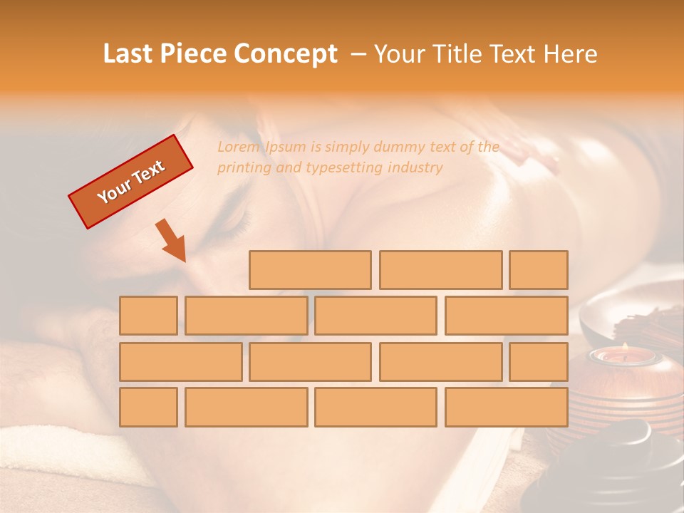 Attractive Beauty Young PowerPoint Template