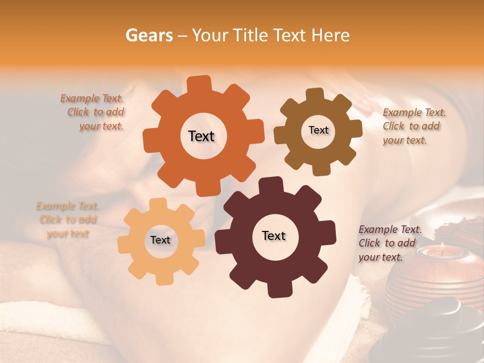 Attractive Beauty Young PowerPoint Template