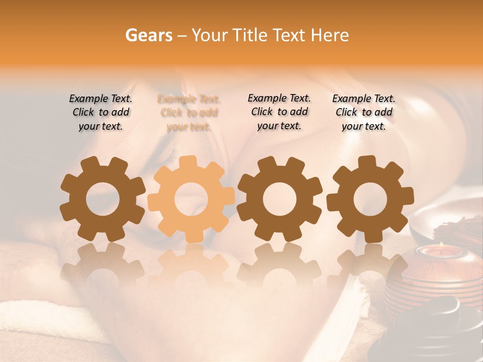 Attractive Beauty Young PowerPoint Template