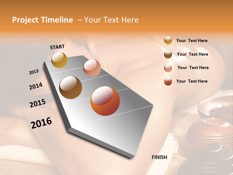Attractive Beauty Young PowerPoint Template