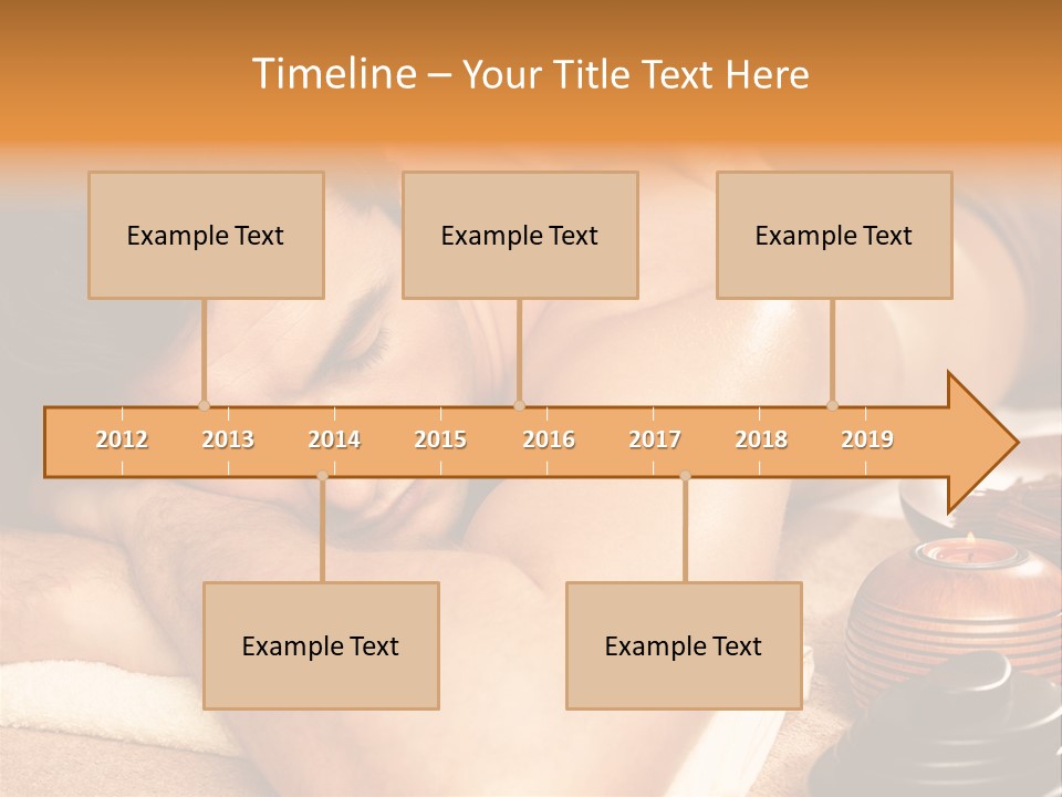 Attractive Beauty Young PowerPoint Template