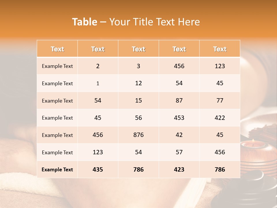 Attractive Beauty Young PowerPoint Template