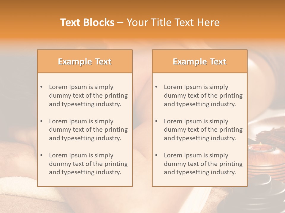 Attractive Beauty Young PowerPoint Template