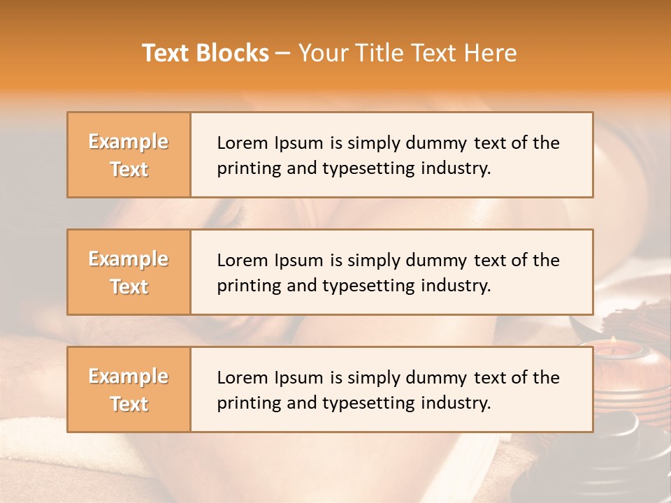 Attractive Beauty Young PowerPoint Template