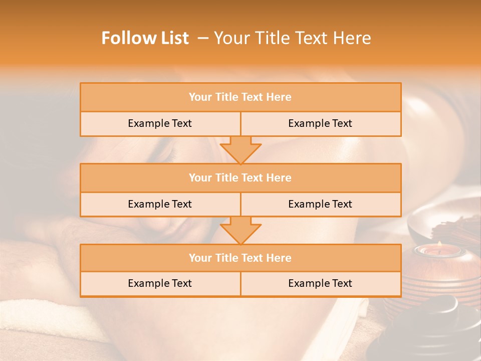 Attractive Beauty Young PowerPoint Template