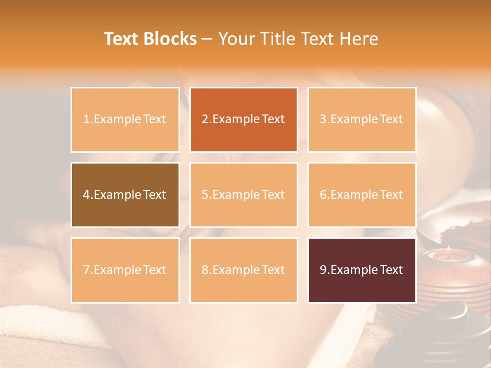 Attractive Beauty Young PowerPoint Template