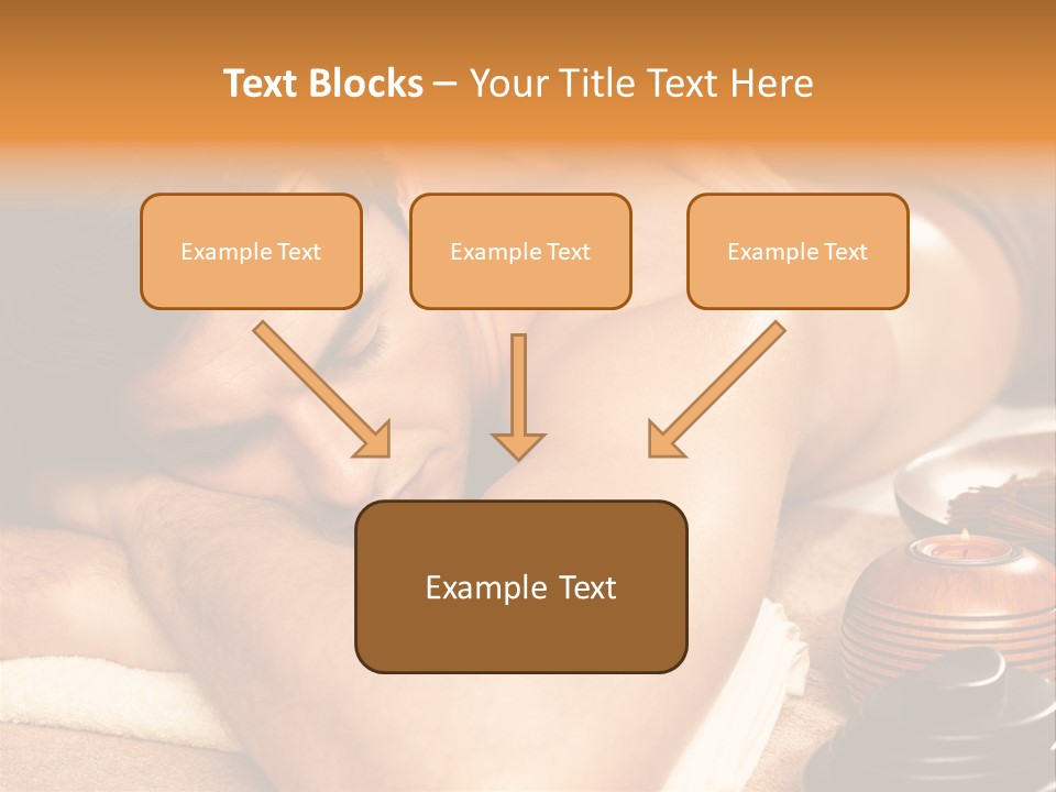 Attractive Beauty Young PowerPoint Template